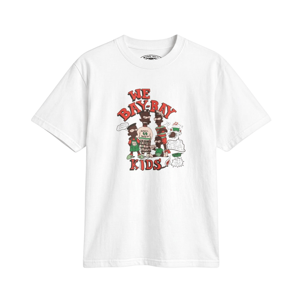 We Bay-Bay Kids Tee in White